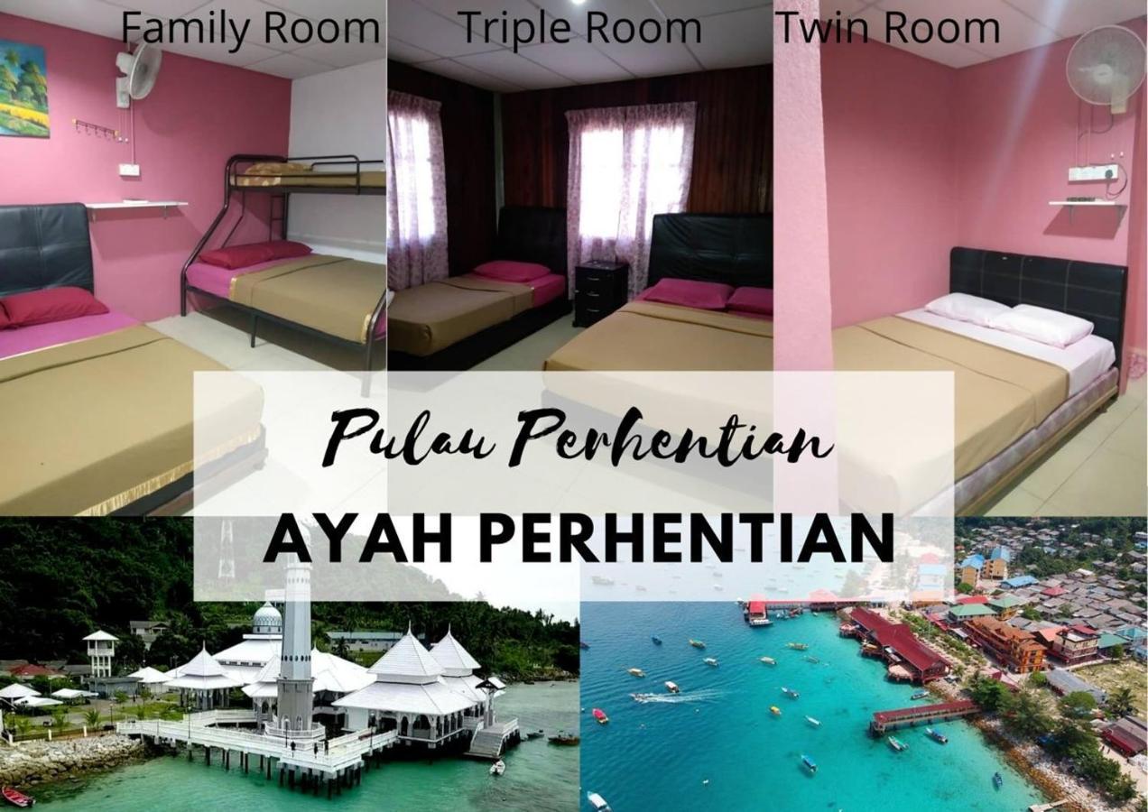 Хостел Ayah Perhentian Kampong Pasir Hantu Экстерьер фото